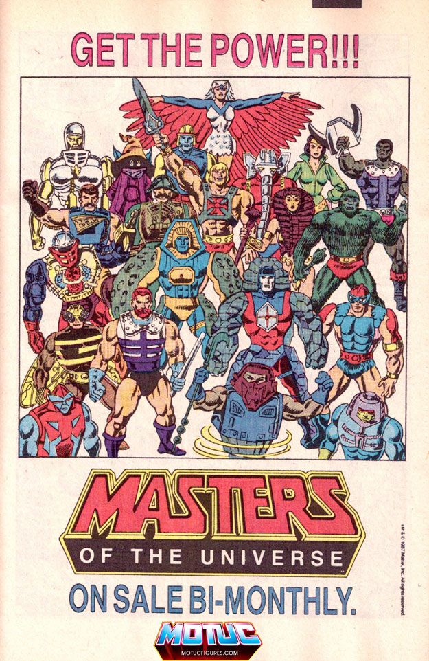 masters of the universe star comics